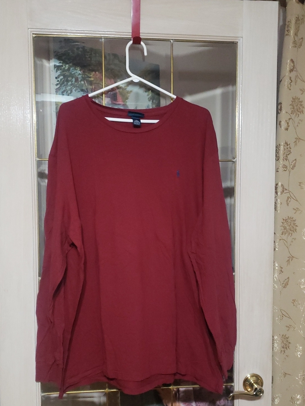 Vintage Polo Ralph Lauren Long Sleeve Single Stitch T-Shirt (XXL)